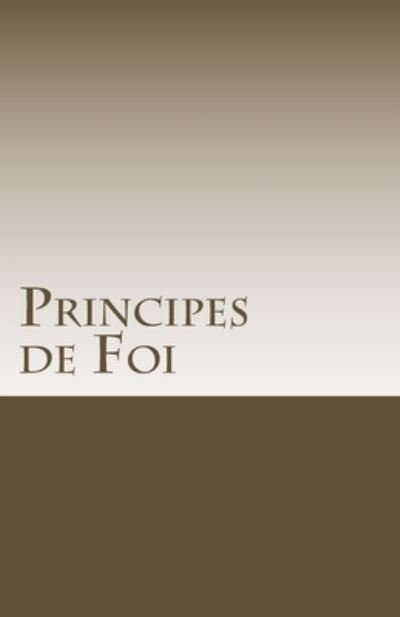 Cover for I M S · Principles de Foi (Paperback Book) (2018)