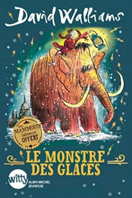 Cover for David Walliams · Le monstre des glaces (MERCH) (2019)