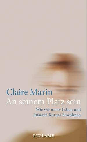 Cover for Claire Marin · An seinem Platz sein (Bok) (2023)