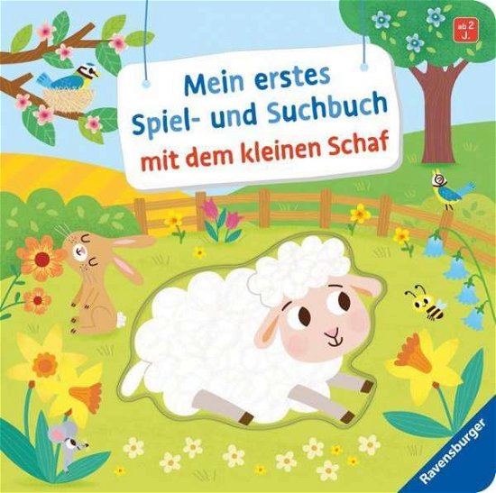 Cover for Kathrin Lena Orso · Mein erstes Spiel- und Suchbuch mit dem kleinen Schaf (Board book) (2022)