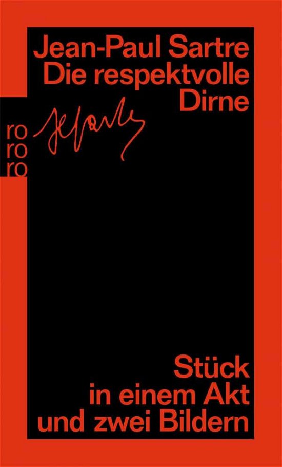 Cover for Jean-paul Sartre · Roro Tb.15838 Sartre.respektvolle Dirne (Book)