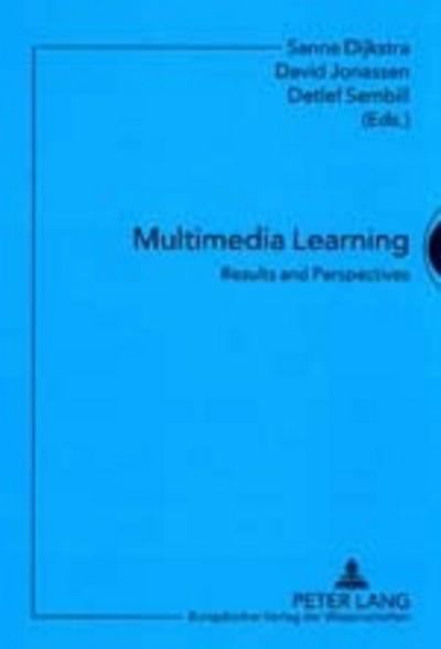 Cover for Multimedia Learning: Results and Perspectives (Paperback Book) (2001)