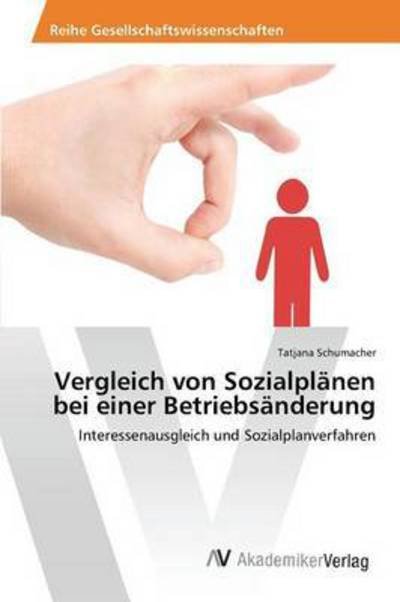 Cover for Schumacher · Vergleich von Sozialplänen b (Bok) (2015)