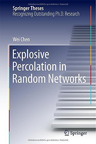 Cover for Wei Chen · Explosive Percolation in Random Networks - Springer Theses (Gebundenes Buch) [2014 edition] (2014)