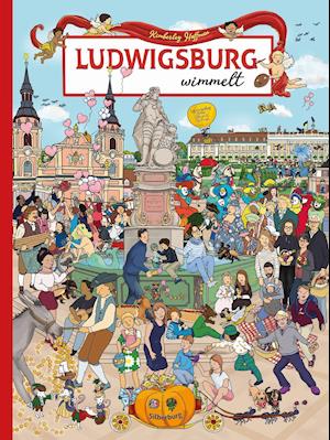 Cover for Kimberley Hoffman · Ludwigsburg wimmelt (Board book) (2021)