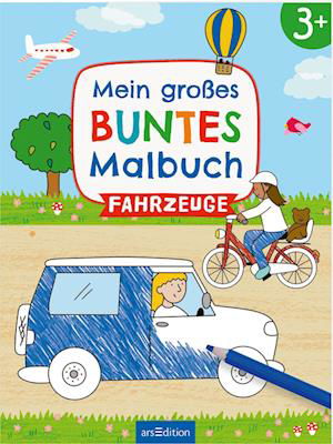 Cover for Lena Bellermann · Mein GroÃŸes Buntes Malbuch Â– Fahrzeuge (Book)