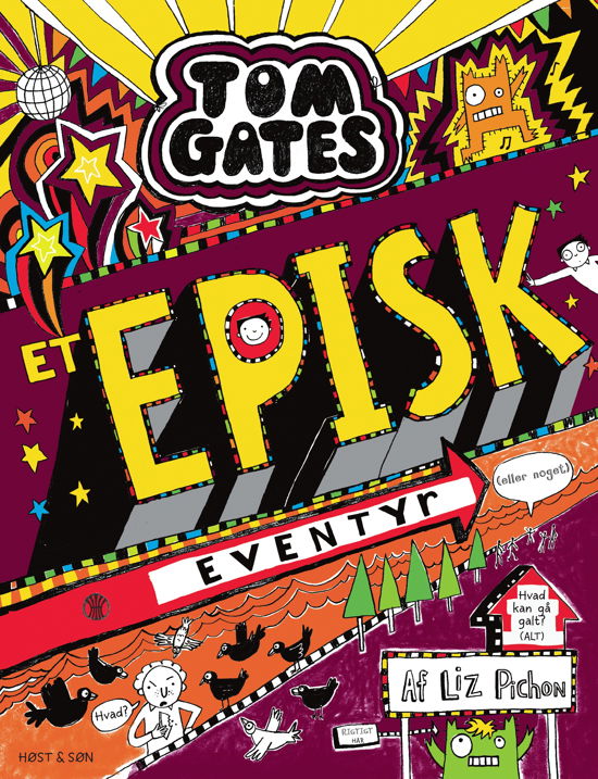 Cover for Liz Pichon · Tom Gates: Tom Gates 13 - Et episk eventyr (eller noget) (Heftet bok) [1. utgave] (2022)