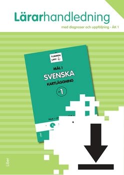 Cover for Birgit Eriksson · Tummen upp! Svenska kartläggning åk F-3: Tummen upp! Svenska kartläggning åk 1 Lärarhandledning (nedladdningsbar) (E-bok) (2013)