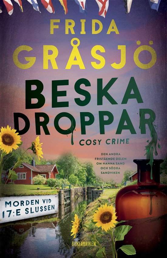 Cover for Frida Gråsjö · Beska droppar (Indbundet Bog) (2024)