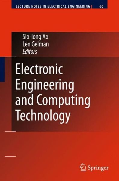 Cover for Len Gelman · Electronic Engineering and Computing Technology - Lecture Notes in Electrical Engineering (Paperback Bog) [2010 edition] (2012)
