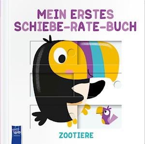 Cover for Yo Yo Books · Mein erstes Schiebe-Rate-Buch Zootiere (Tavlebog) (2021)