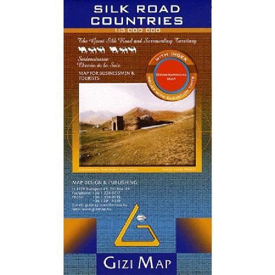Cover for Gizi Map · Silk Road Countries geogr. (Map) (2023)