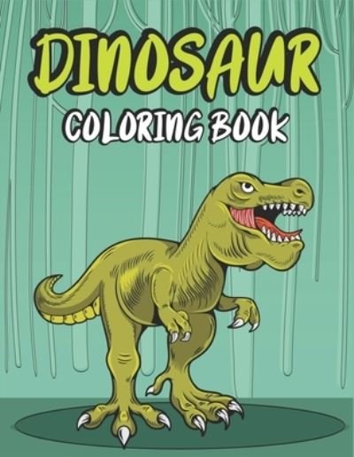 Cover for Mahleen Press · Dinosaur Coloring Book (Paperback Bog) (2020)