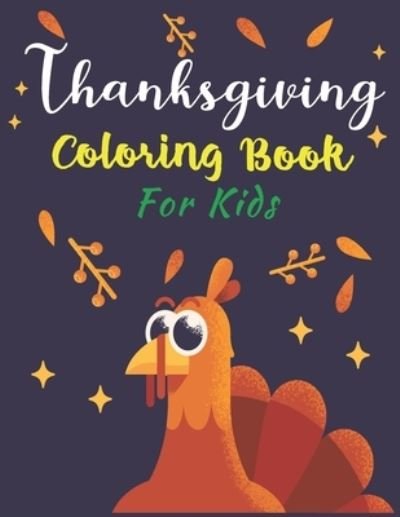 Cover for Saikat Press Publishing · Thanksgiving Coloring Book for Kids (Paperback Bog) (2020)