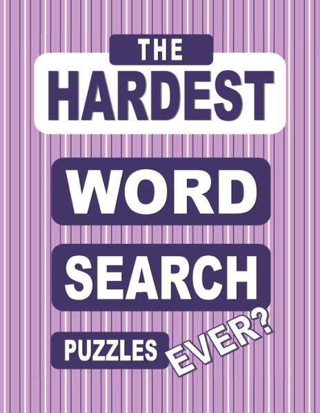 Cover for Nuletto Books · The HARDEST Word Search Puzzles Ever? (Paperback Book) (2020)