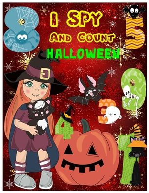 Cover for Claudine A Reys · I Spy and Count Halloween (Paperback Book) (2020)