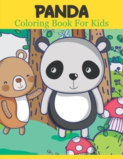 Cover for Rare Bird Books · Panda Coloring Book For Kids (Pocketbok) (2021)