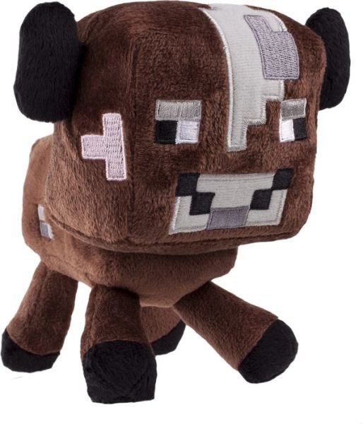 Minecraft - 7" Plush Baby Cow - Character - Merchandise -  - 0681326165385 - October 14, 2015