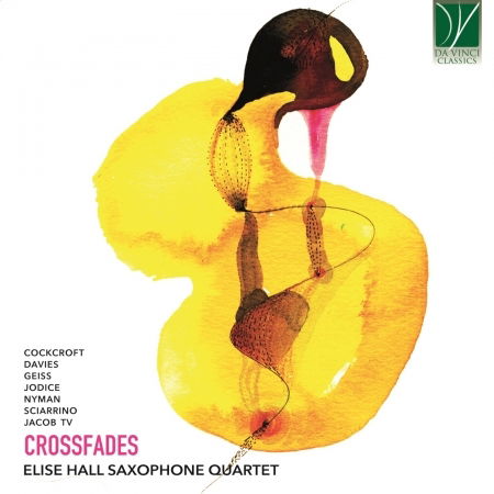 Cover for Elise Saxophone Quartet Hall · Crossfades (CD) (2019)