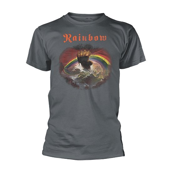 Cover for Rainbow · Rising Distressed (Charcoal) (T-shirt) [size S] (2022)