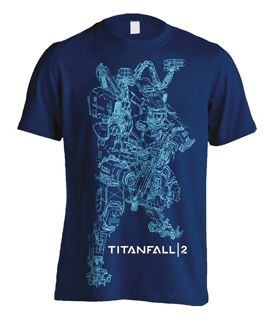Cover for Titanfall 2 · Titan Bt Line Art (T-Shirt Unisex Tg. 2XL) (T-shirt)