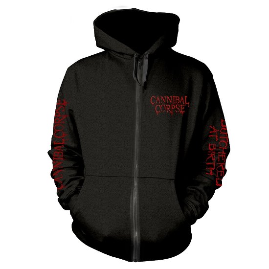 Cover for Cannibal Corpse · Butchered at Birth (Explicit) (Hoodie) [size S] [Black edition] (2019)