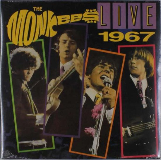 Cover for Monkees · Live 1967 (LP) [Coloured, Limited, 180 gram edition] (2016)