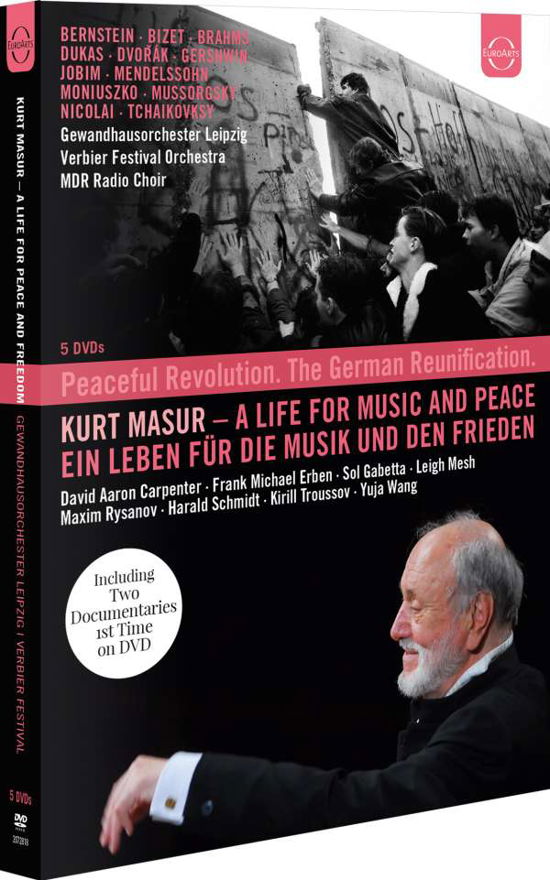 Ein Leben Für Die Musik Und den Frieden - Masur,kurt / Gol / Verbier Festival Orchestra / Mdr Chor - Filmes - EUROARTS - 0880242505385 - 27 de maio de 2016
