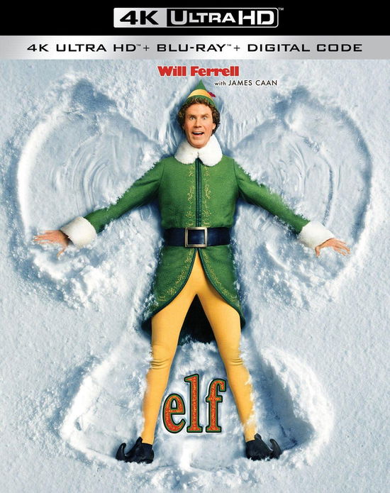 Cover for Elf (4K UHD Blu-ray) (2022)