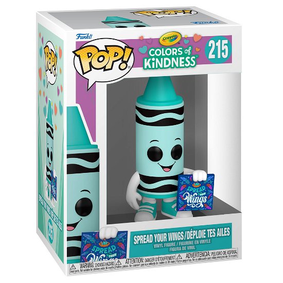 Cover for Funko Pop! Ad Icons: · Crayola - Teal Crayon (Kindness) (Funko POP!) (2024)