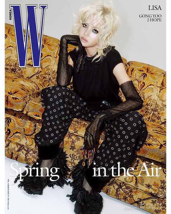 Cover for LISA (BLACKPINK) · W. Korea 25 Vol. 3 (Magazine) [E edition] (2025)