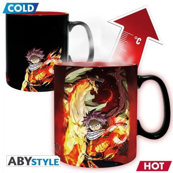 FAIRY TAIL - Natsu & Lucy - Mug Heat Change 460ml - P.Derive - Merchandise -  - 3665361053385 - 15. juni 2021