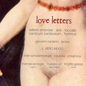 Cover for Cantarini,giovanni / II Vero Modo · Love Letters (CD) (2008)