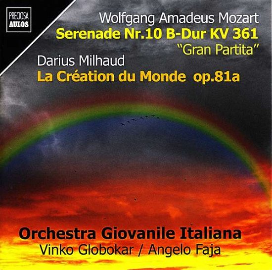 Cover for Globoka / Faja / Italian Youth Orchestra · Serenade Nr. 10 Kv 361/la Création Du Monde Op. 81 (CD) (2024)