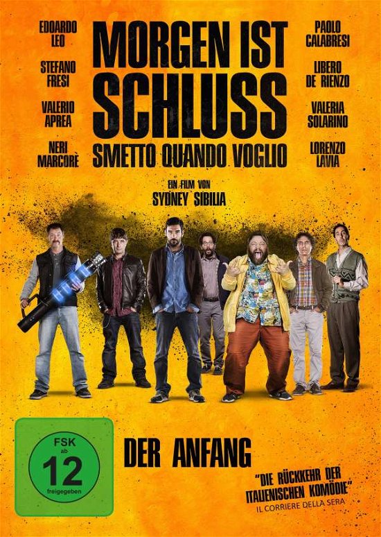 Cover for Edoardo Leo · Morgen Ist Schluss-der Anfang (DVD) (2018)