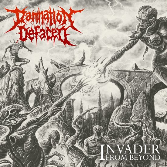 Cover for Damnation Defaced · Invader From Beyond (CD) [Digipak] (2023)