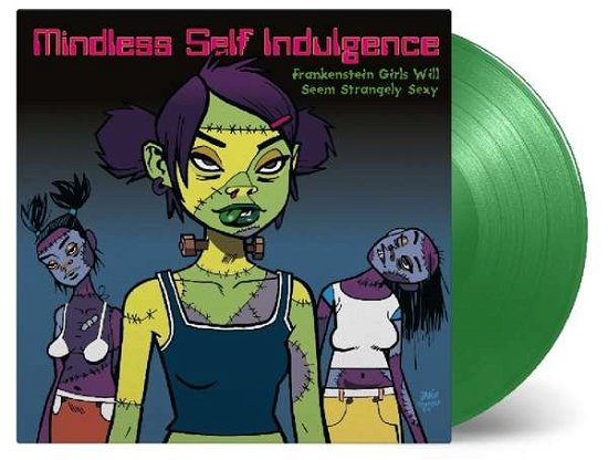 Cover for Mindless Self Indulgence · Frankenstein Girls Will Seem Strangely Sexy (180G) (Limited-Numbered-Edition) (Green Vinyl) (VINIL) (2019)