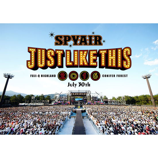 Cover for Spyair · Just Like This 2016 (MDVD) [Japan Import edition] (2016)