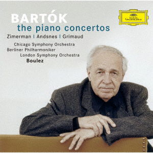 Cover for Bartok / Boulez,pierre · Bartok: Piano Concertos (CD) [Japan Import edition] (2022)