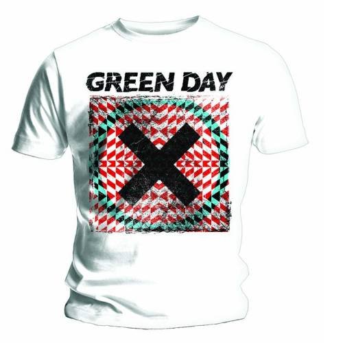 Cover for Green Day · Green Day Unisex T-Shirt: Xllusion (T-shirt) [size XL] [White - Unisex edition] (2015)