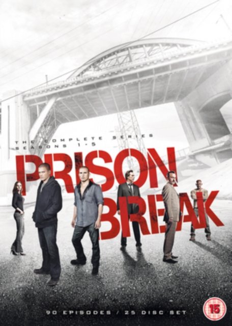 Prison Break Seasons 1 to 5 Complete Collection - Prison Break Season 1-5 - Elokuva - 20th Century Fox - 5039036080385 - maanantai 3. heinäkuuta 2017