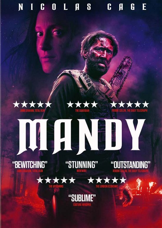 Cover for Mandy (DVD) (2018)