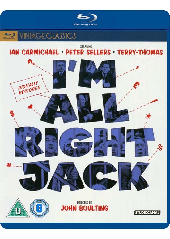 Im Alright Jack - I'm Alright Jack - Elokuva - Studio Canal (Optimum) - 5055201828385 - maanantai 19. tammikuuta 2015