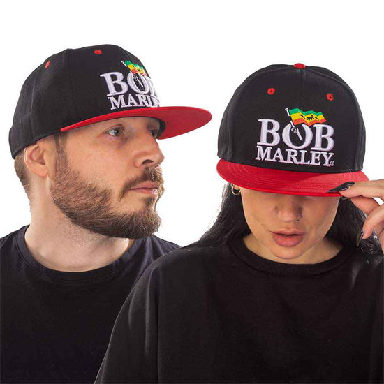 Cover for Bob Marley · Bob Marley Unisex Snapback Cap: Logo (CLOTHES) [Black - Unisex edition]