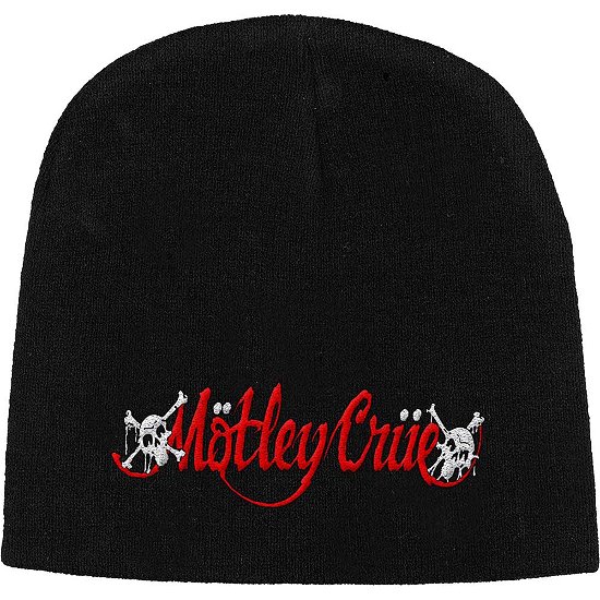 Motley Crue Unisex Beanie Hat: Dr Feelgood Logo - Mötley Crüe - Merchandise -  - 5056365727385 - 