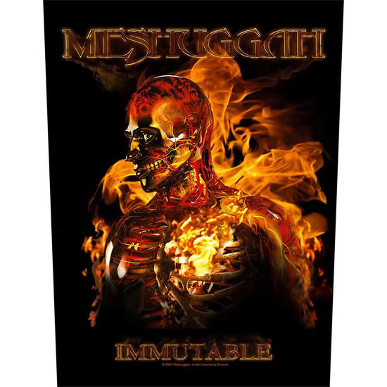 Meshuggah Back Patch: Immutable - Meshuggah - Gadżety -  - 5056365730385 - 22 lipca 2024