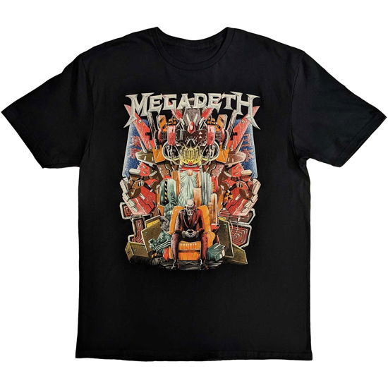 Megadeth Unisex T-Shirt: Budokan - Megadeth - Koopwaar -  - 5056561086385 - 