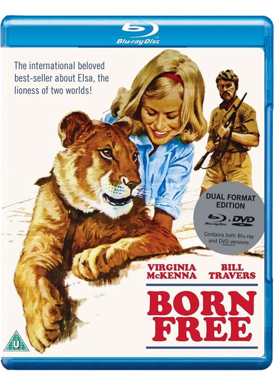 Cover for Born Free · Born Free Dual Format (Blu-ray) (2017)