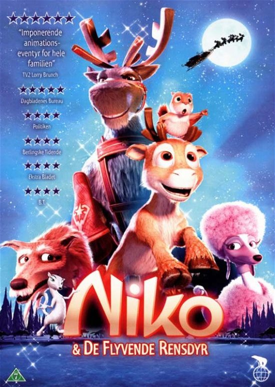 Cover for Niko og De Flyvende Rensdyr (DVD) (2009)