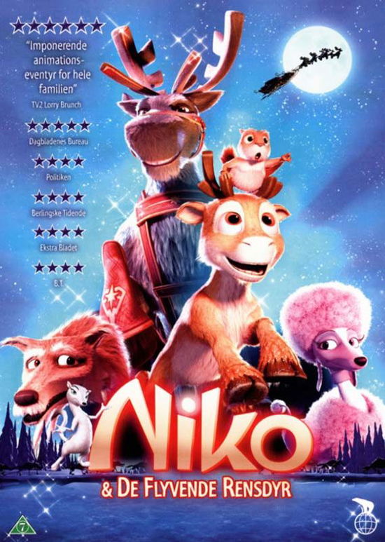 Niko og De Flyvende Rensdyr -  - Filmes -  - 5708758668385 - 1 de dezembro de 2009